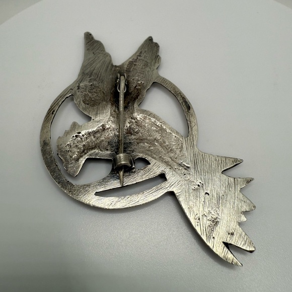 Vintage Bird in Flight Brooch - Picture 4 of 5